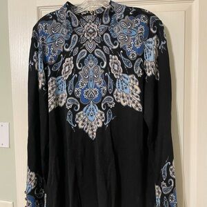 Chico long sleeve black sweater